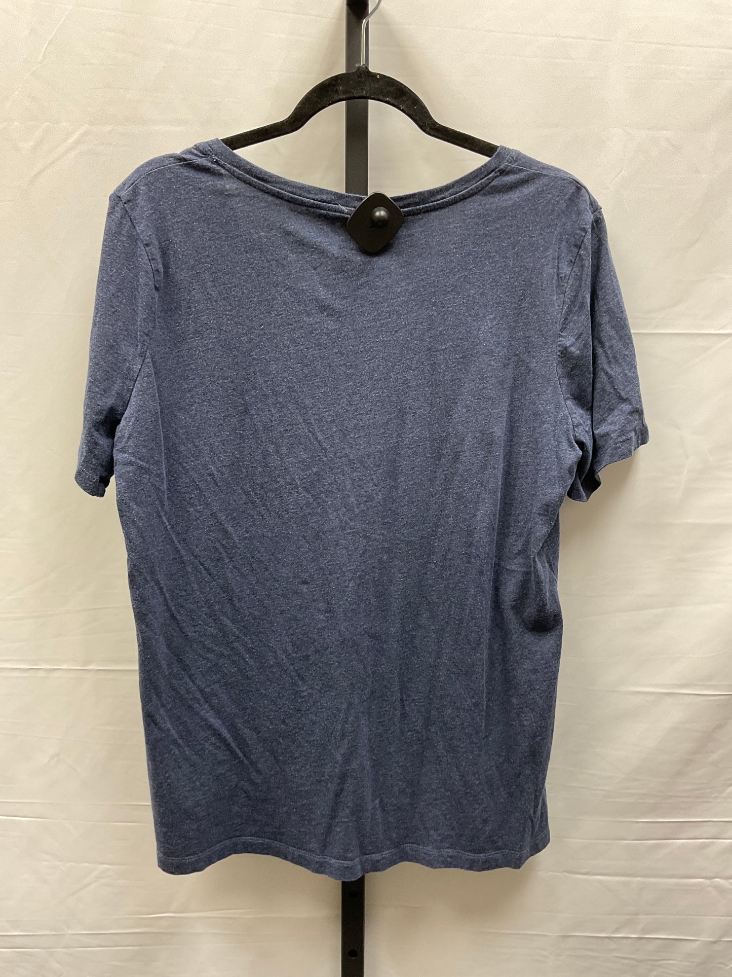 Blue Top Short Sleeve Eddie Bauer, Size Xl