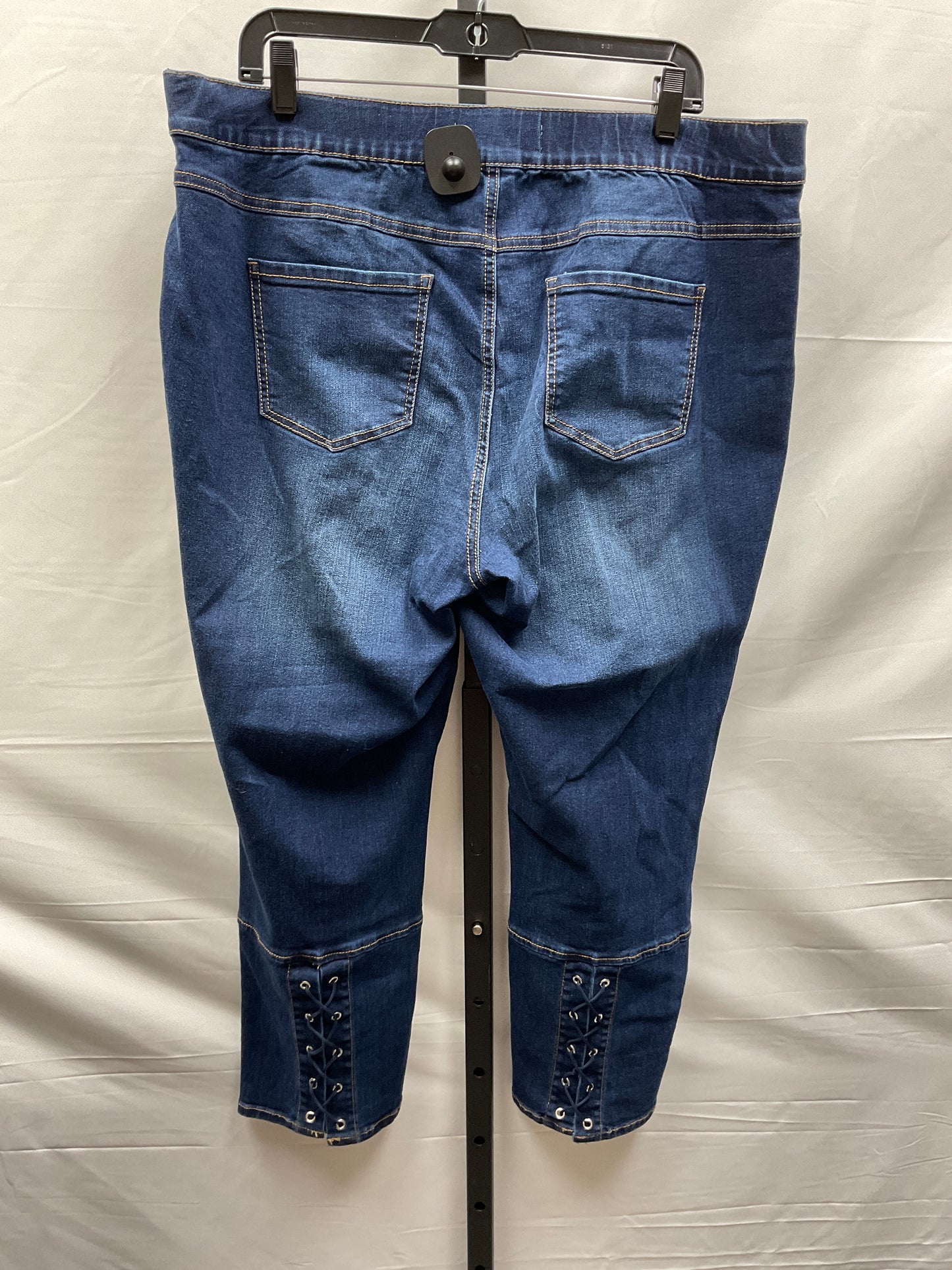 Blue Denim Jeans Skinny Cato, Size 16