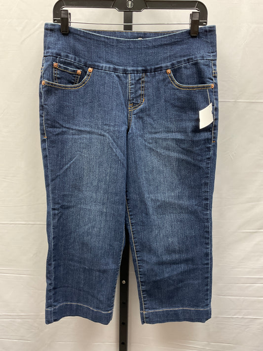 Blue Denim Capris Jag, Size 8