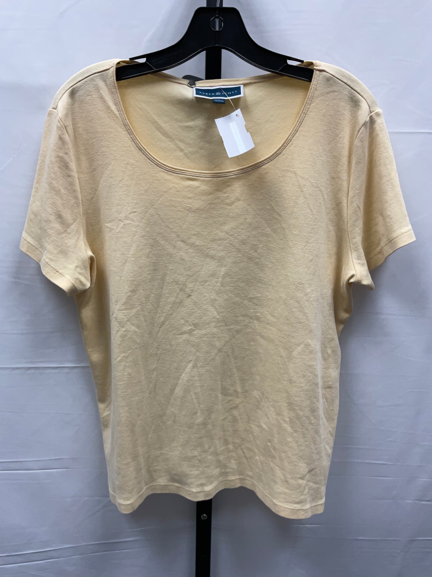 Top Short Sleeve By Karen Scott  Size: L