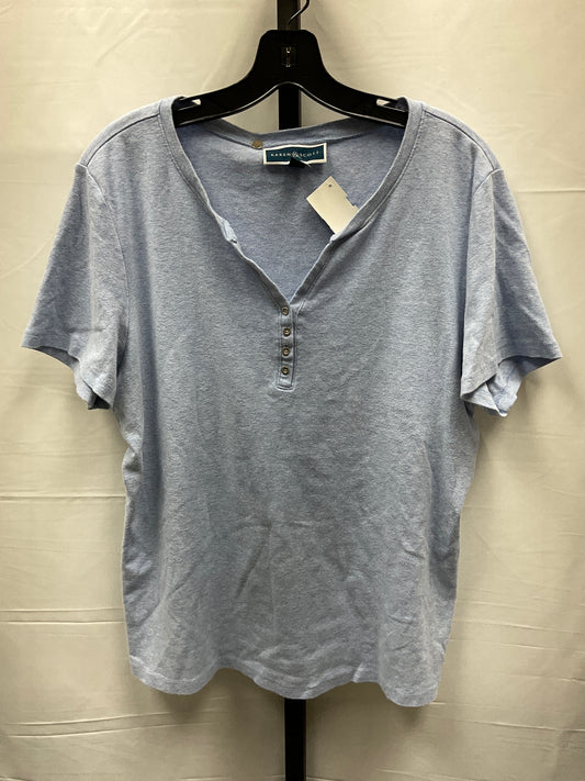 Top Short Sleeve By Karen Scott  Size: Xl