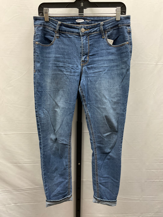 Blue Denim Jeans Skinny Old Navy, Size 8