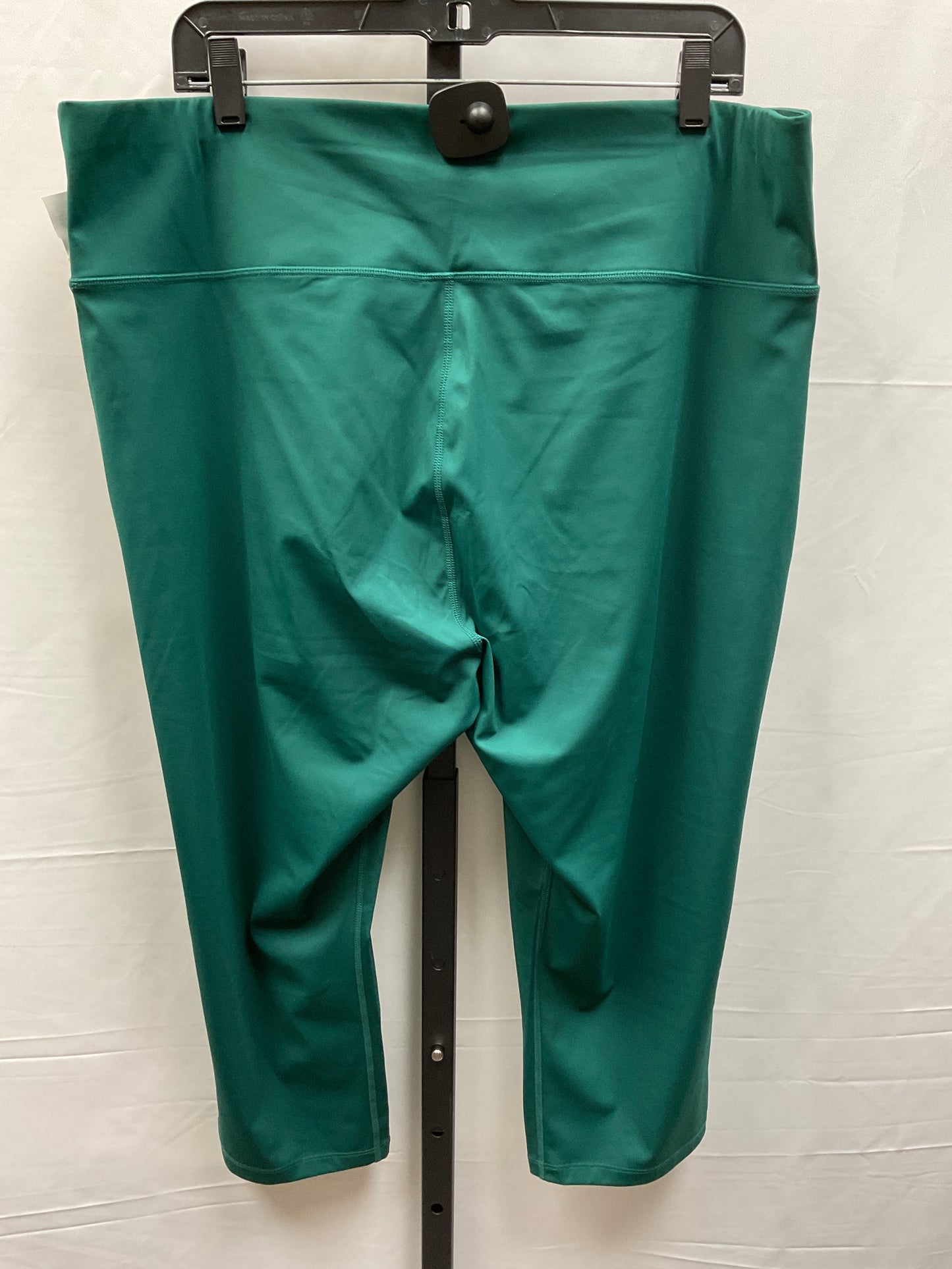 Athletic Leggings Capris By Clothes Mentor In Green, Size: 3x