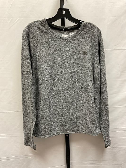 Grey Athletic Top Long Sleeve Crewneck Duluth Trading, Size Xl