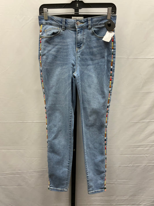 Blue Denim Jeans Skinny Knox Rose, Size 4