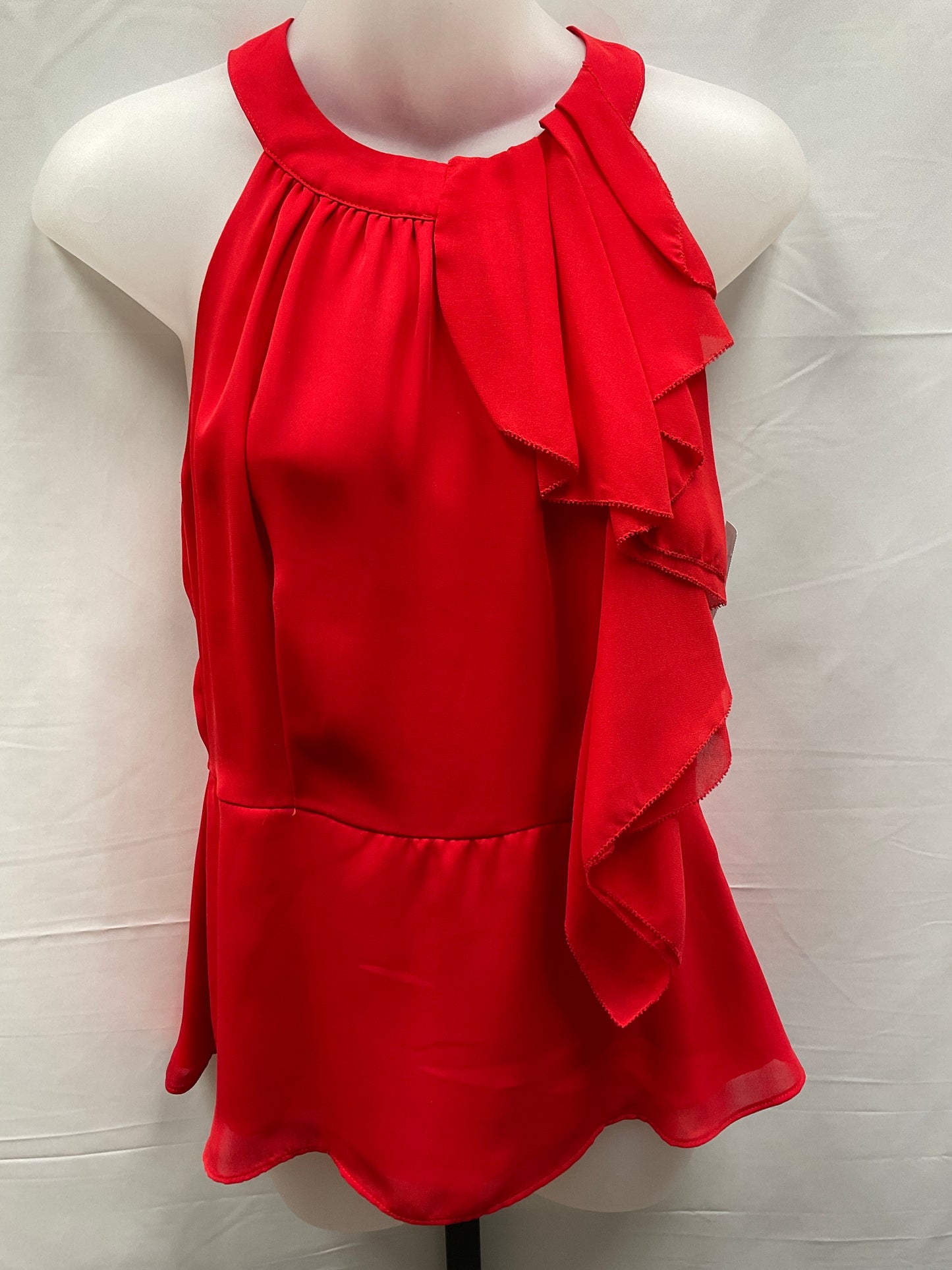 Top Sleeveless By White House Black Market In Red, Size: 2