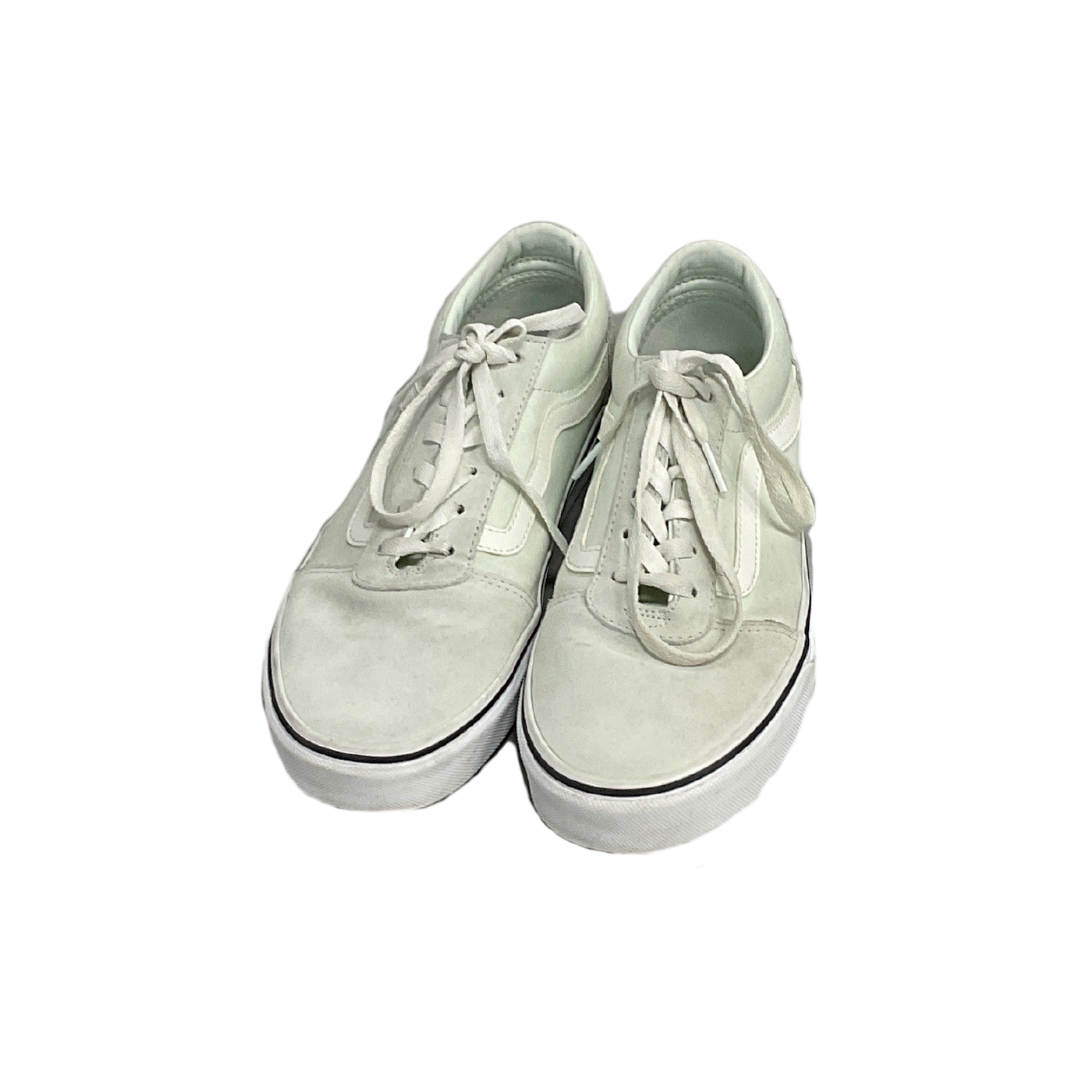 Shoes Sneakers By Vans In Green, Size: 10