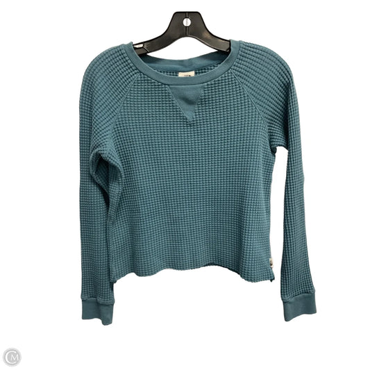 Top Long Sleeve By The North Face In Blue, Size: Xs