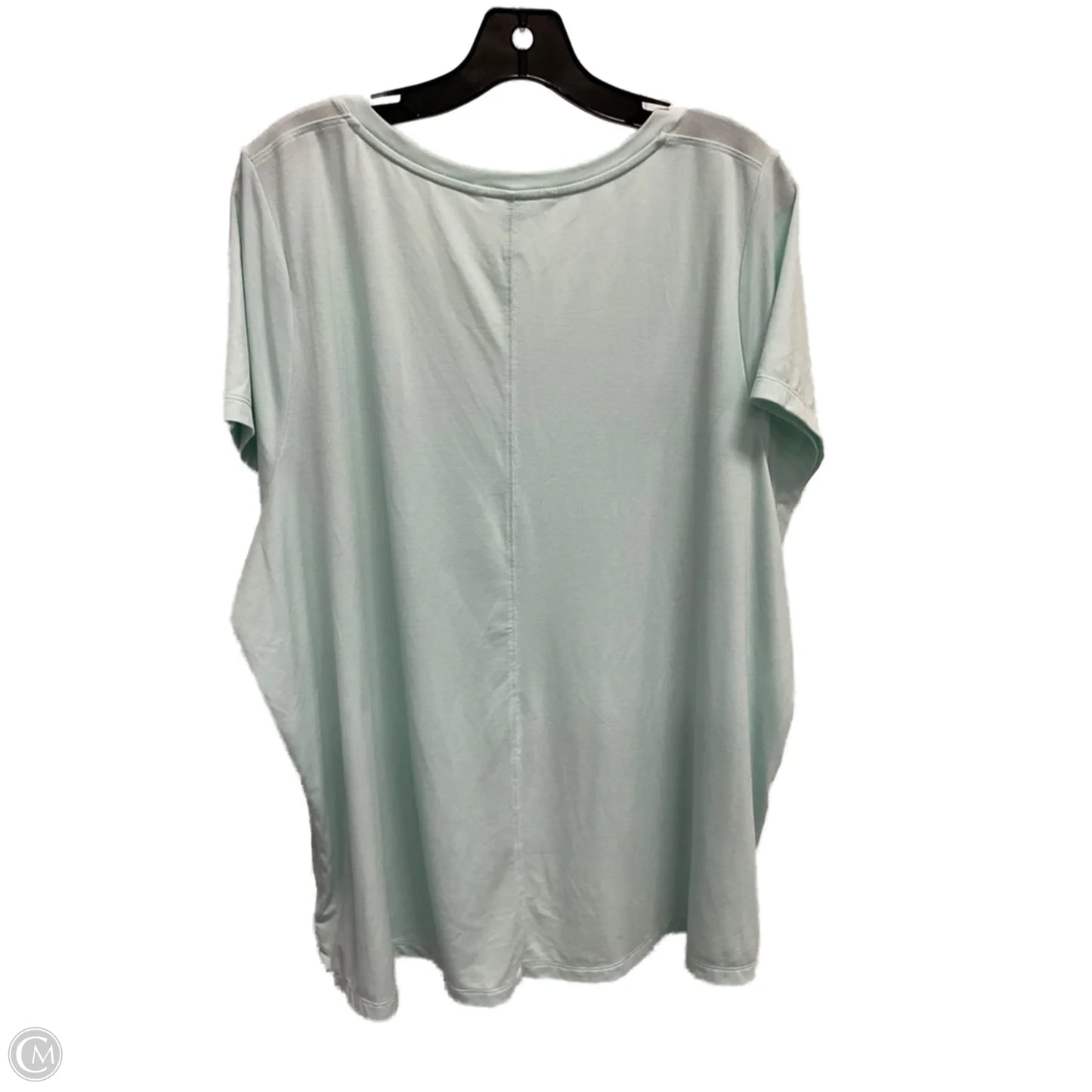 Top Short Sleeve Basic By Athleta In Blue, Size: 2x