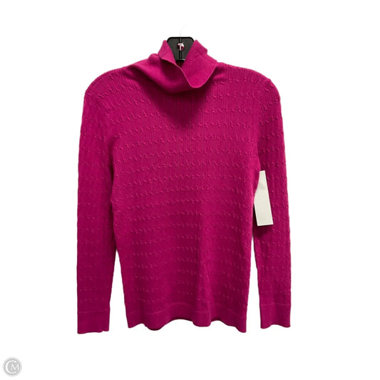 Sweater By Talbots In Pink, Size: Mp