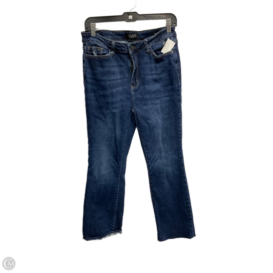 Jeans Boot Cut By Judy Blue In Blue Denim, Size: 10