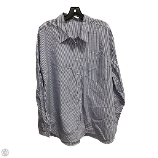 Top Long Sleeve By 89th And Madison In Striped Pattern, Size: Xl
