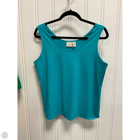 Tank Top By Chicos In Blue, Size: Xl