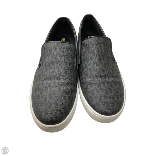 Shoes Designer By Michael Kors In Black & Grey, Size: 8