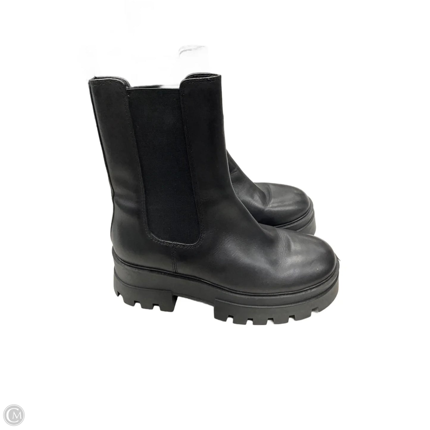 Boots Combat By Gb In Black, Size: 8.5