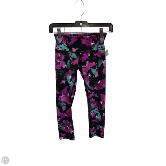 Athletic Leggings Capris By Lululemon In Blue & Purple, Size: 2