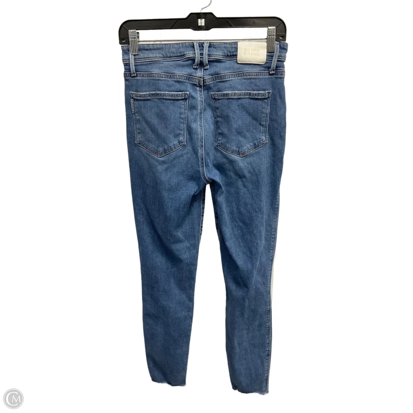 Jeans Skinny By Paige In Blue Denim, Size: 6