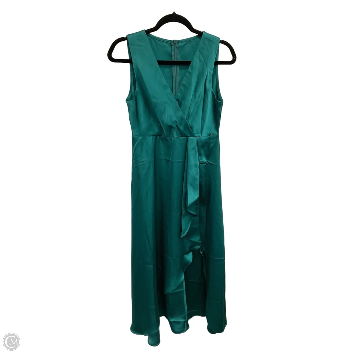 Dress Party Long By Clothes Mentor In Green, Size: M