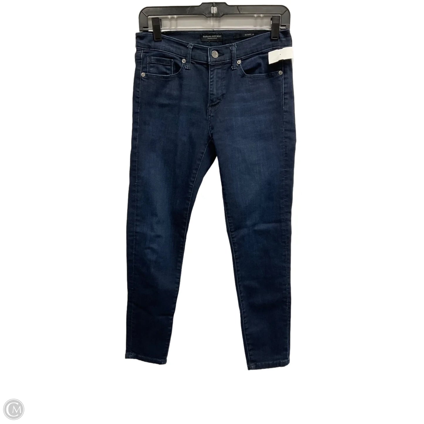 Jeans Skinny By Banana Republic In Blue Denim, Size: 2