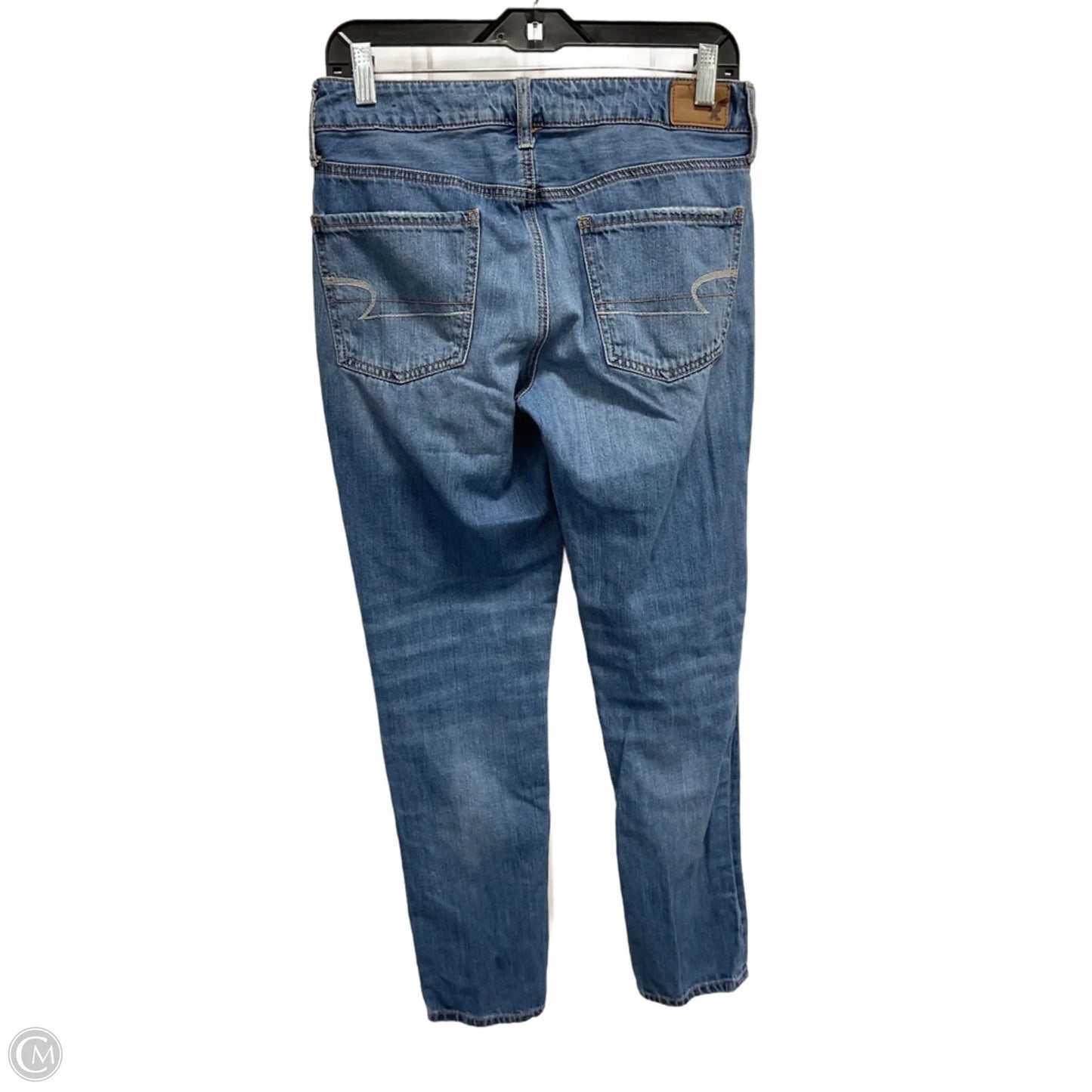 Jeans Skinny By American Eagle In Blue Denim, Size: 2