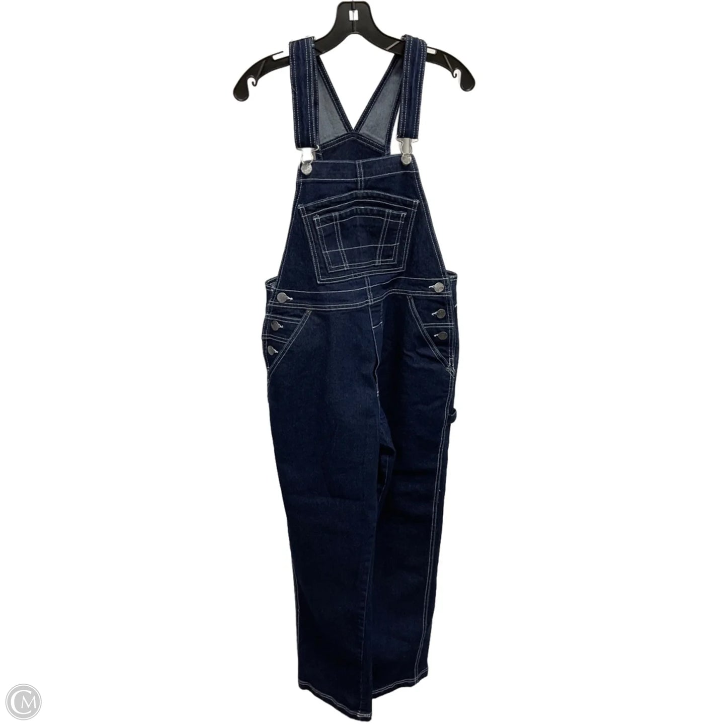 Overalls By Clothes Mentor In Blue Denim, Size: S