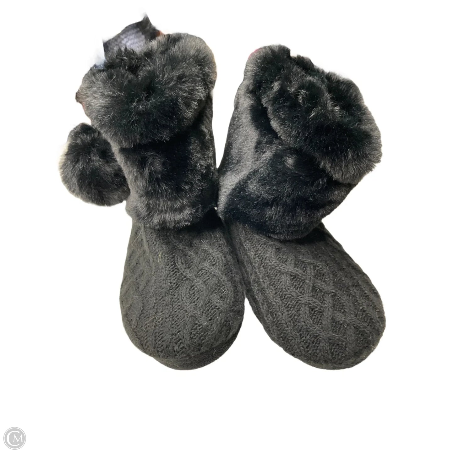 Slippers By Cuddl Duds In Black, Size: 5