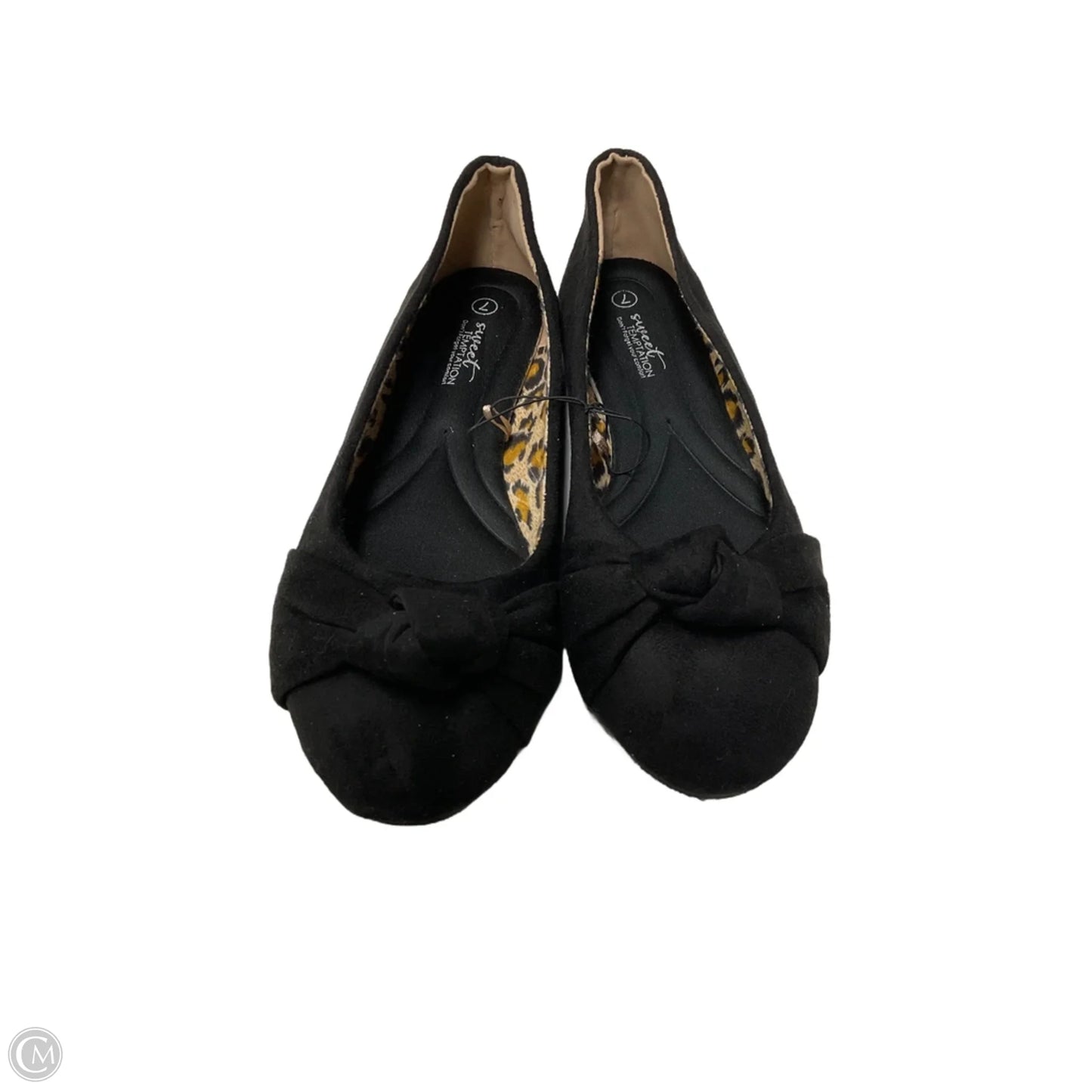 Shoes Flats By Clothes Mentor In Black, Size: 7