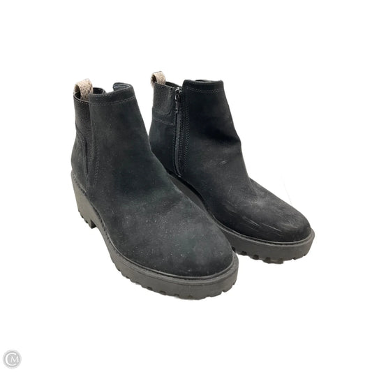 Boots Ankle Heels By Universal Thread In Black, Size: 8