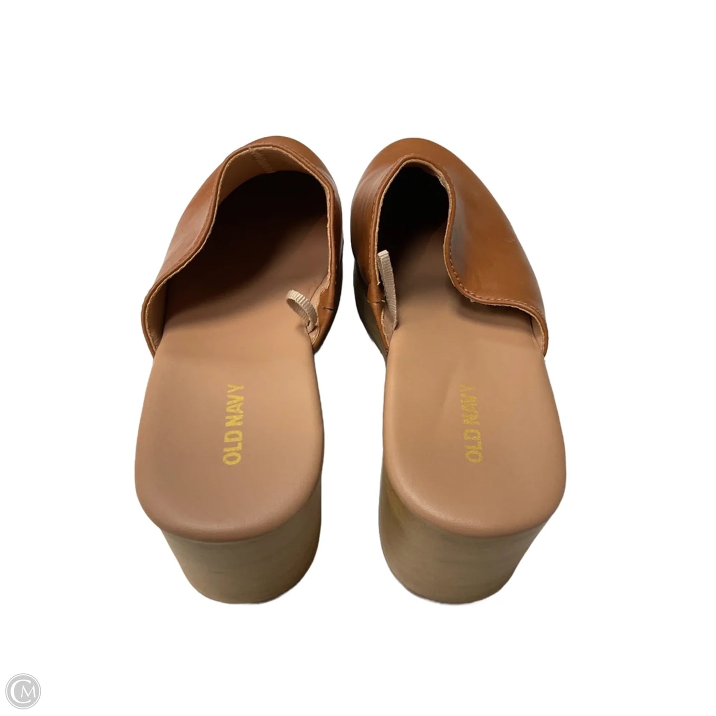 Shoes Heels Wedge By Old Navy In Tan, Size: 7.5