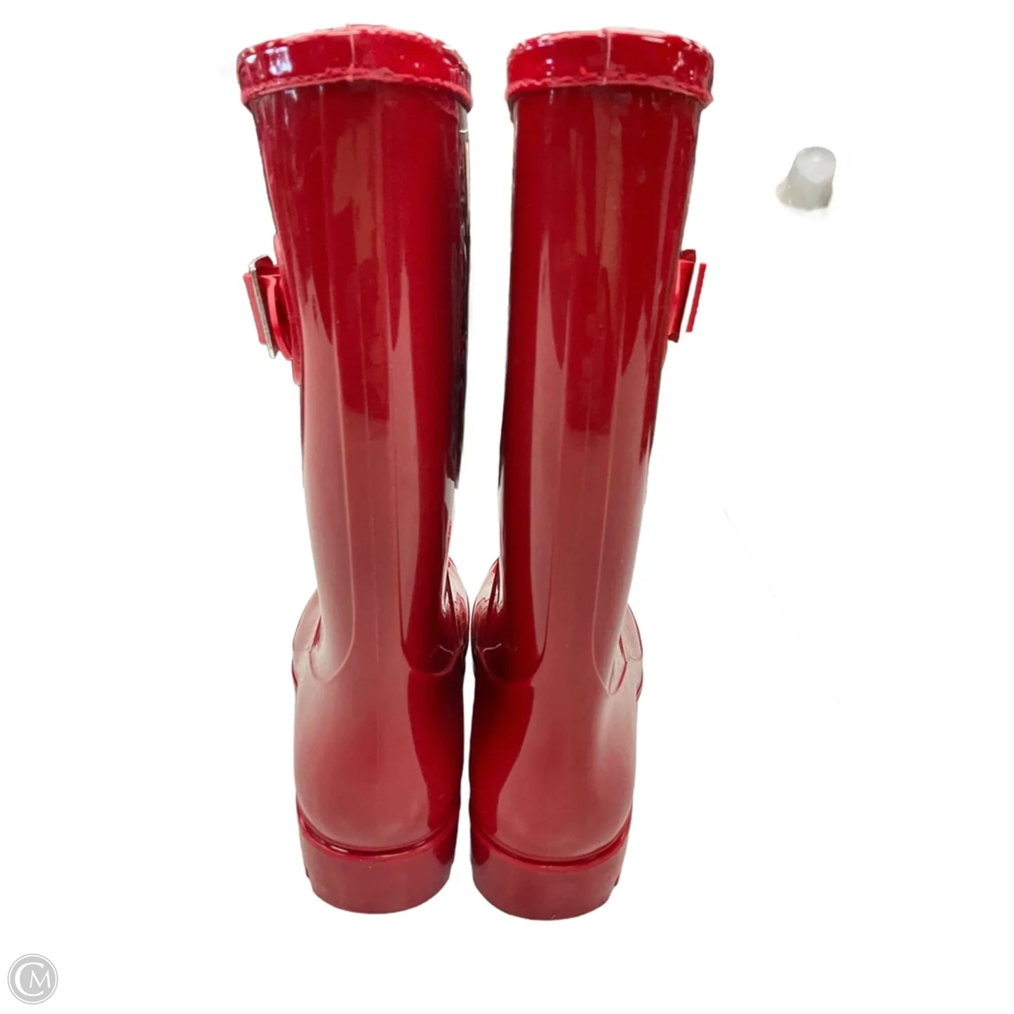Boots Rain By Clothes Mentor In Red, Size: 6.5
