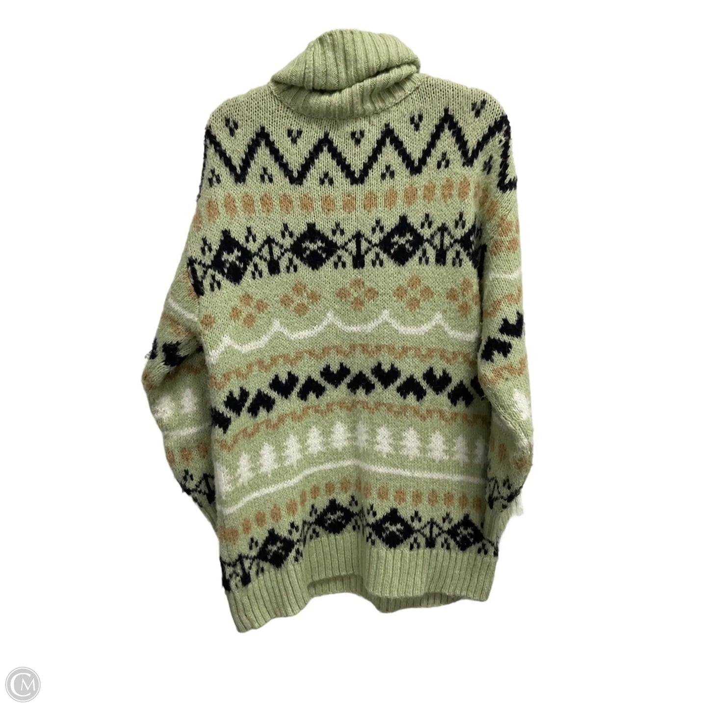 Sweater By Anthropologie In Green, Size: M