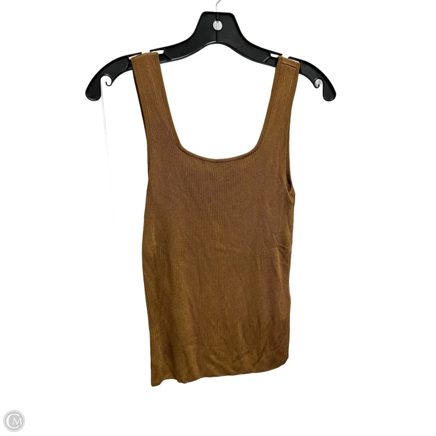 Top Sleeveless By Madewell In Brown, Size: S