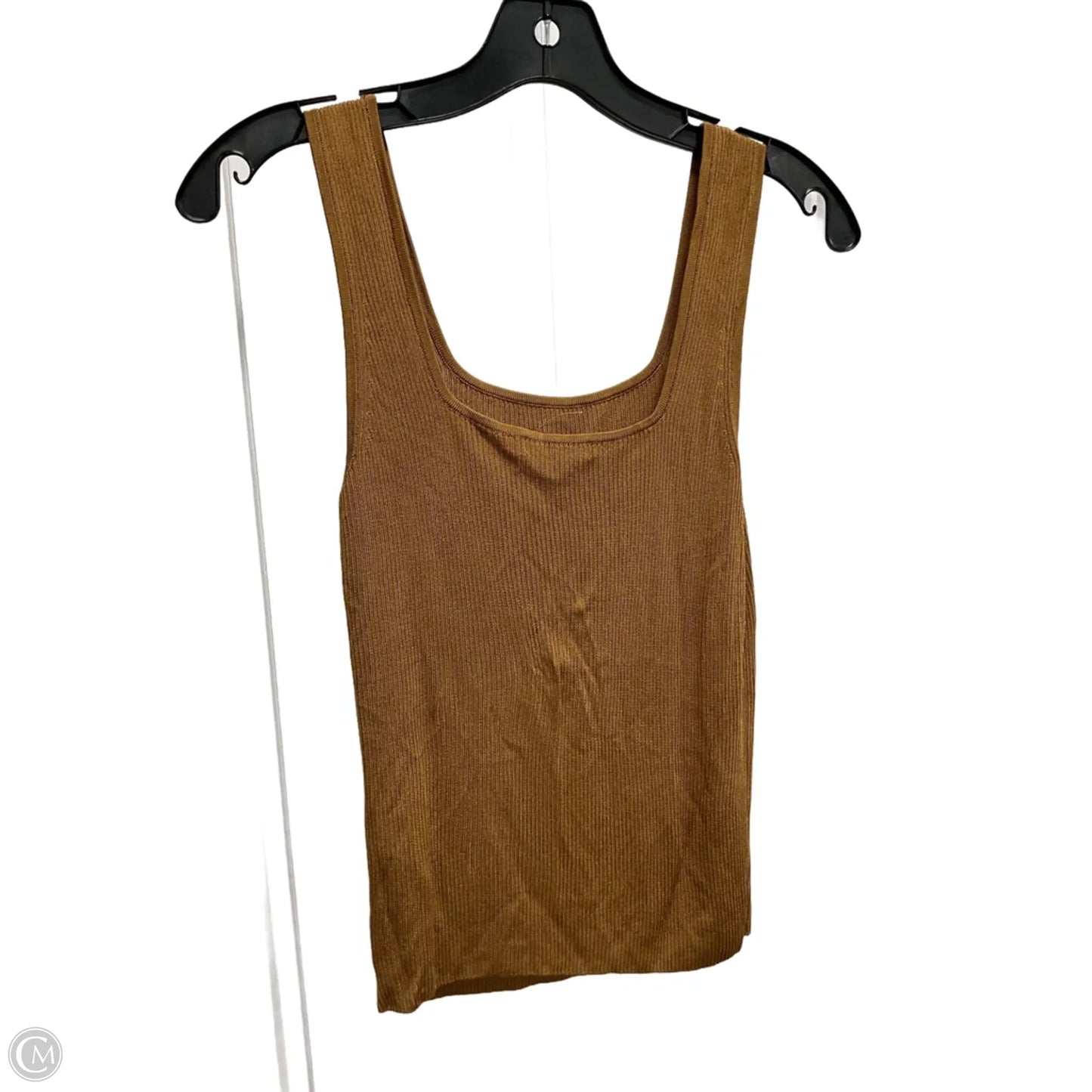 Top Sleeveless By Madewell In Brown, Size: S