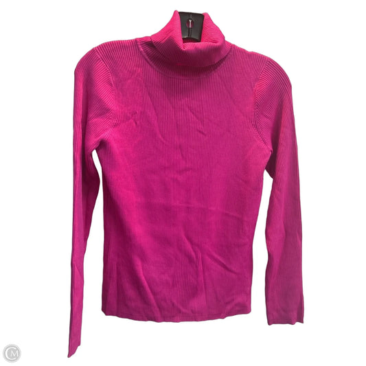 Top Long Sleeve By City Silk In Pink, Size: S