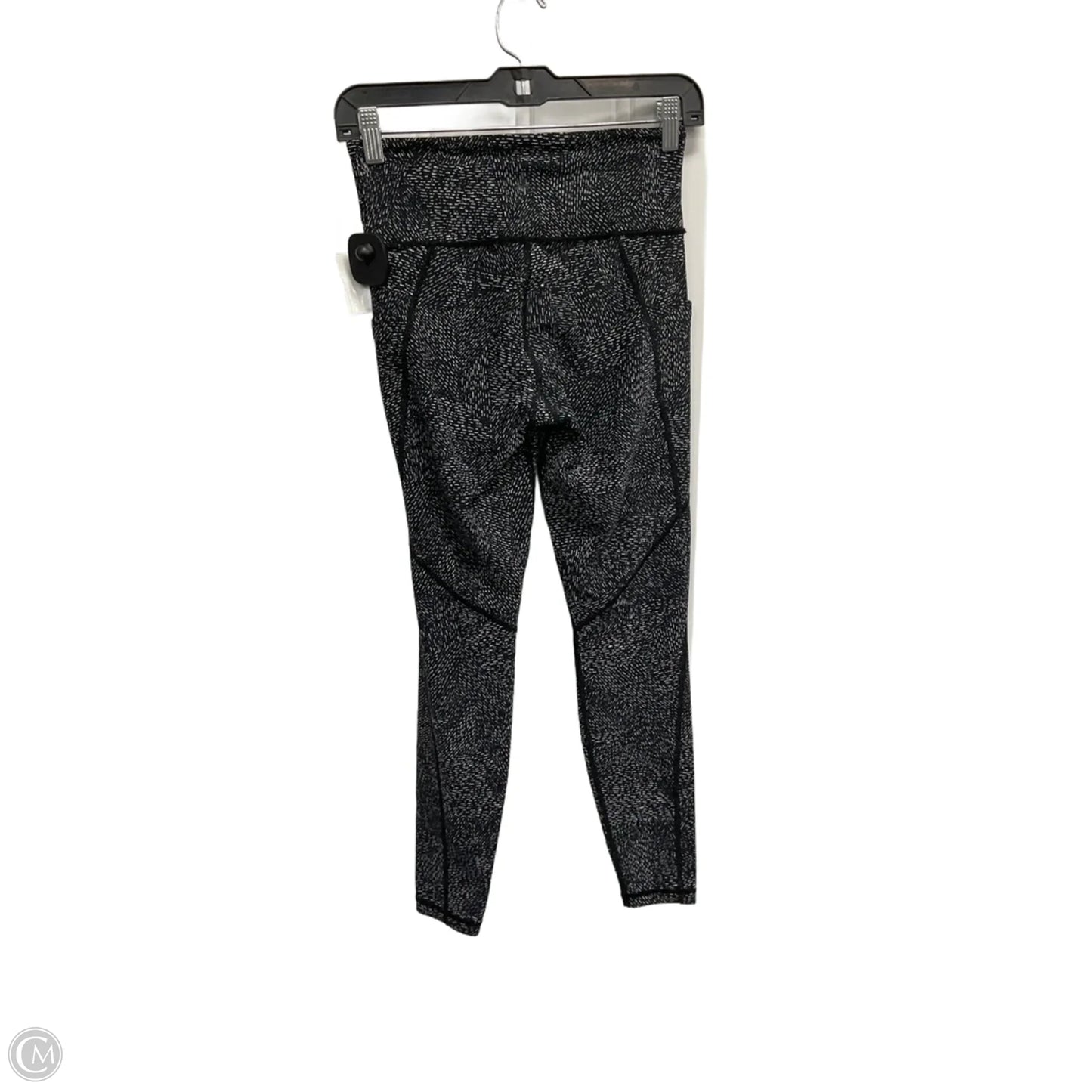 Athletic Leggings By Athleta In Black & White, Size: Xs