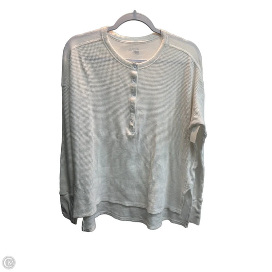 Top Long Sleeve By Offline By Aerie In White, Size: S