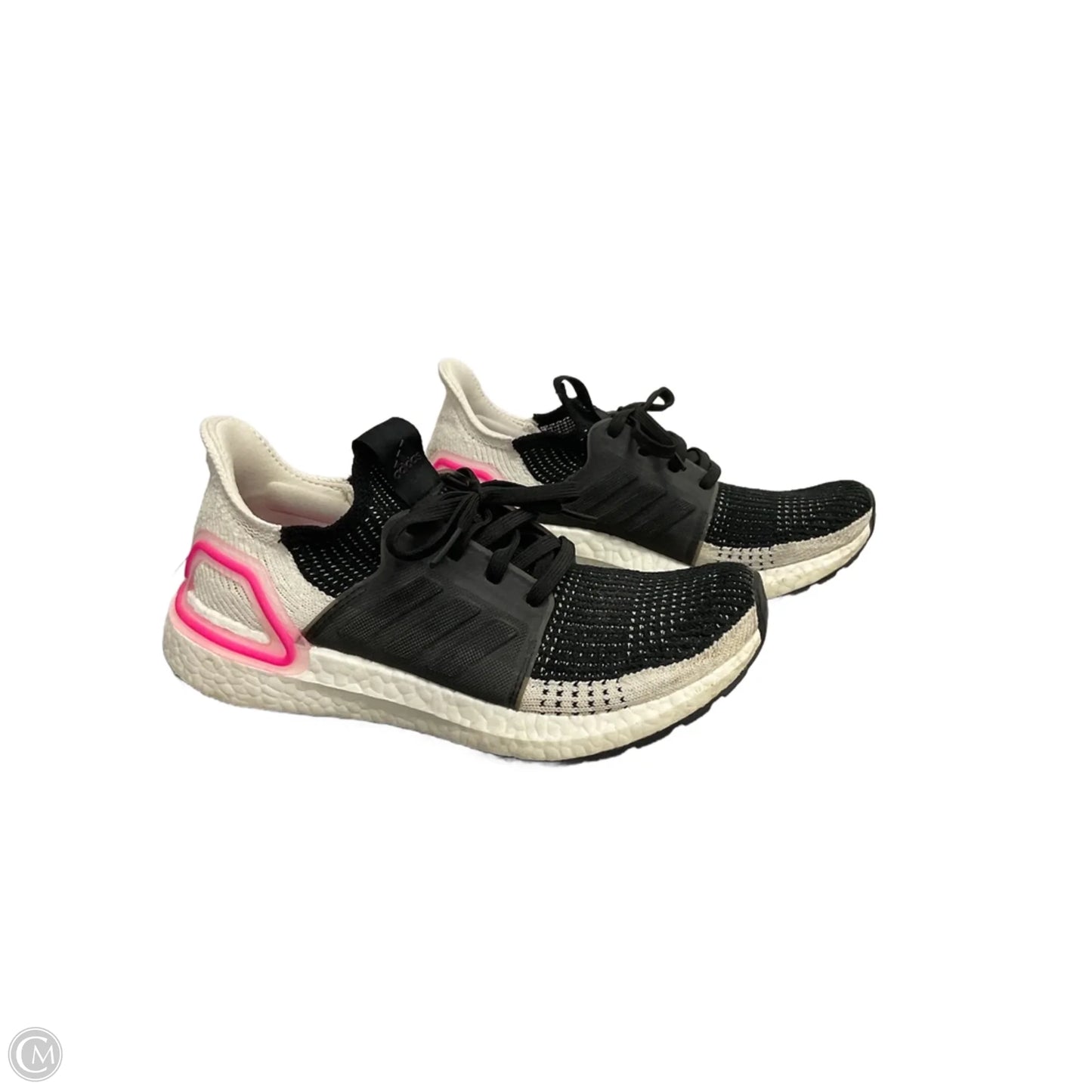 Shoes Athletic By ADIDAS In Black & Pink, Size: 7.5