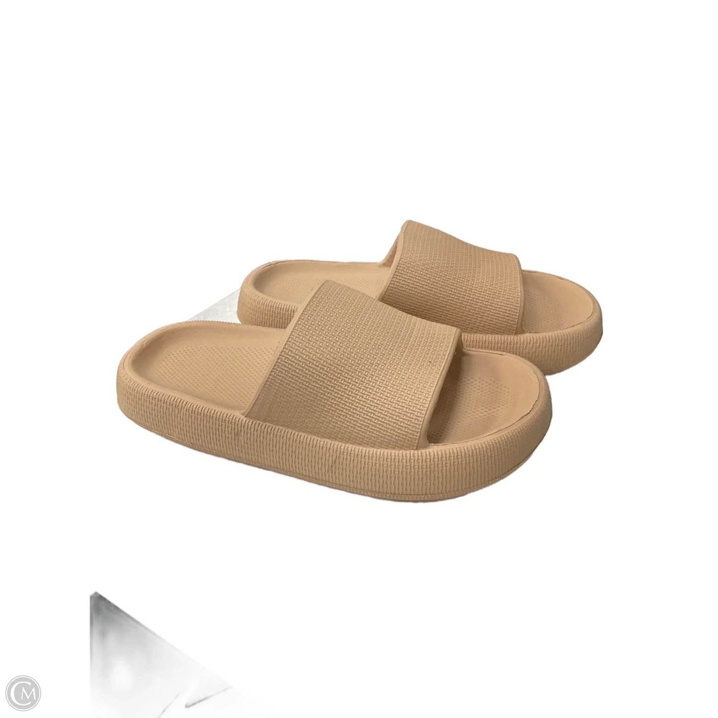 Sandals Flats By Clothes Mentor In Tan, Size: 6