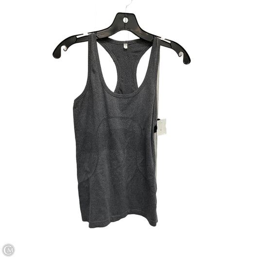 Athletic Tank Top By Lululemon In Grey, Size: 8
