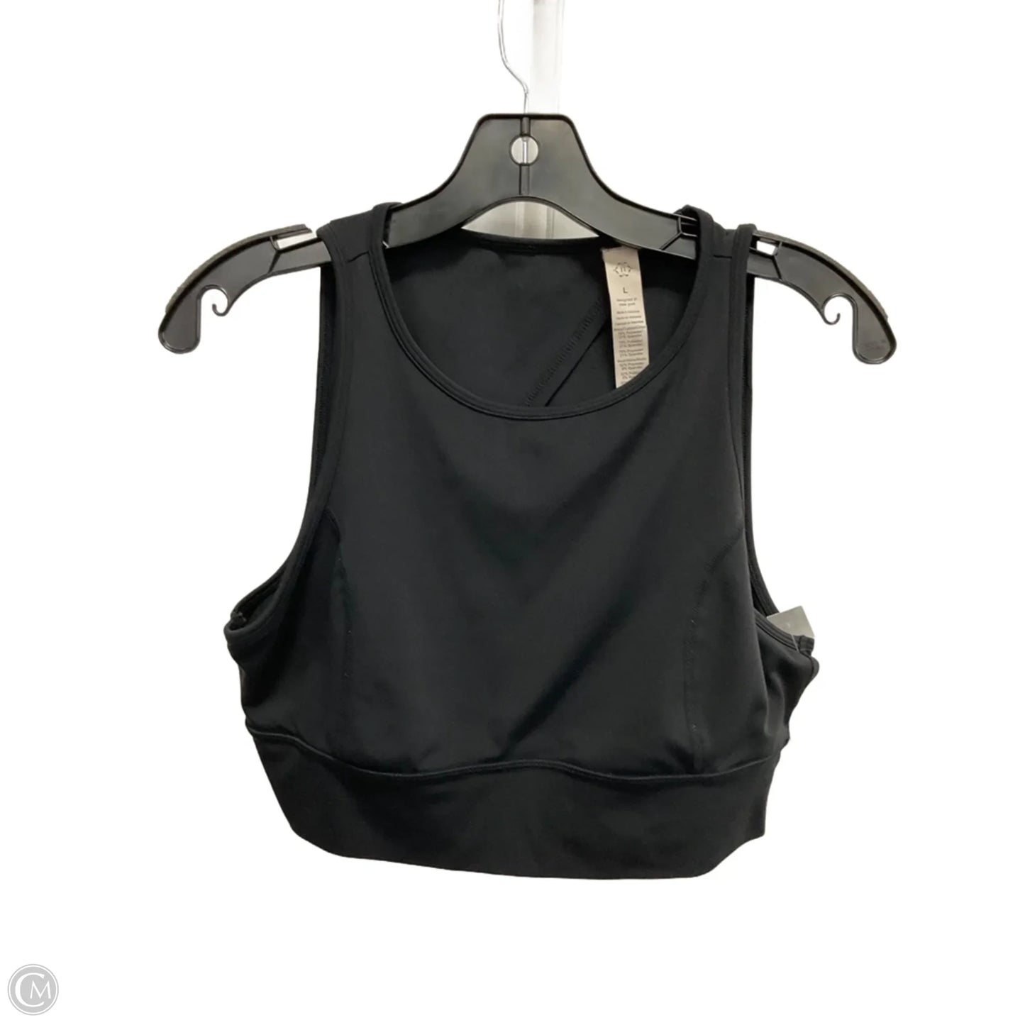 Athletic Bra By Nanette Lepore In Black, Size: L