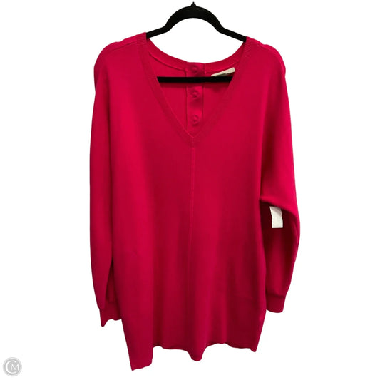 Dress Sweater By Saturday/sunday In Pink, Size: M