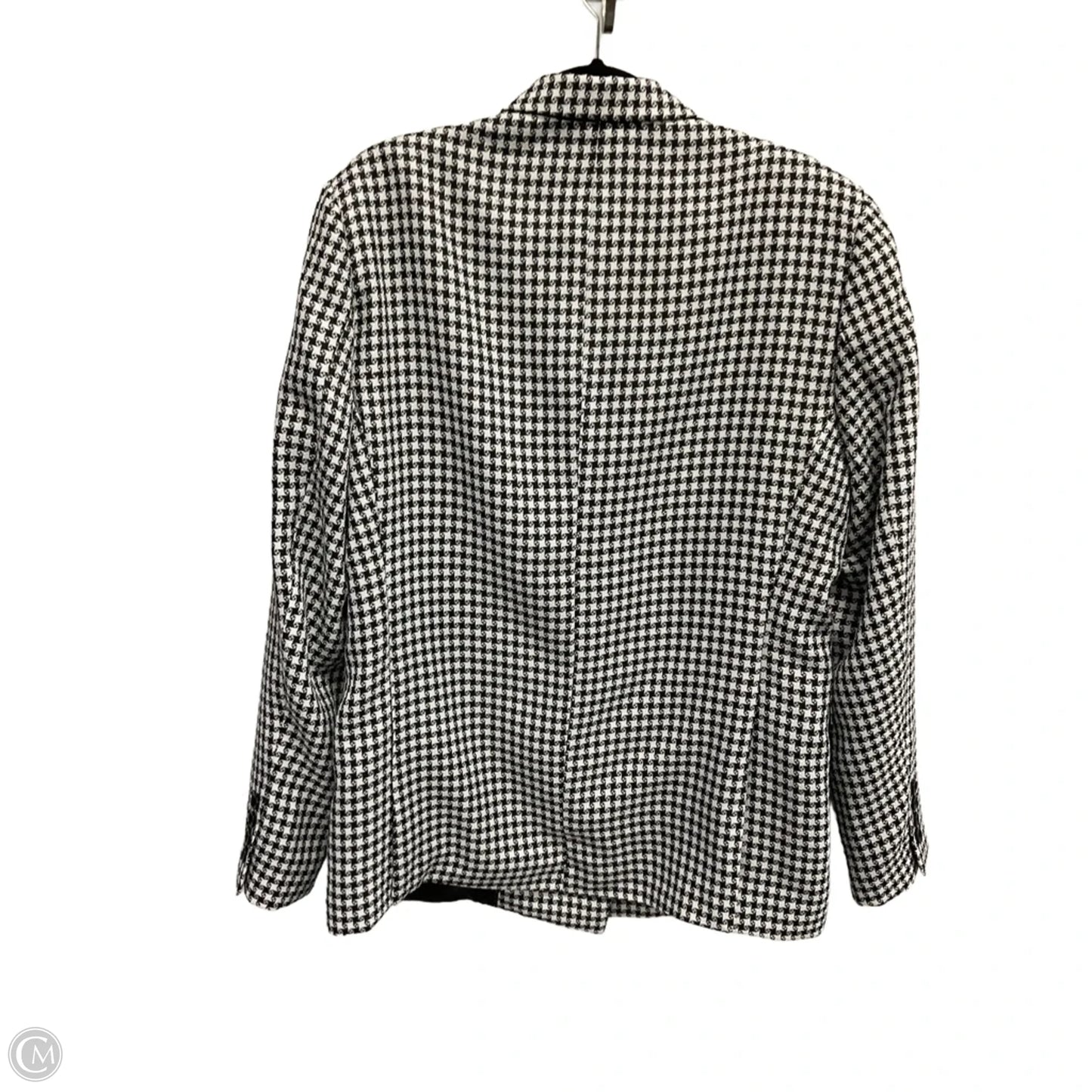 Blazer By Clothes Mentor In Black & White, Size: Xl