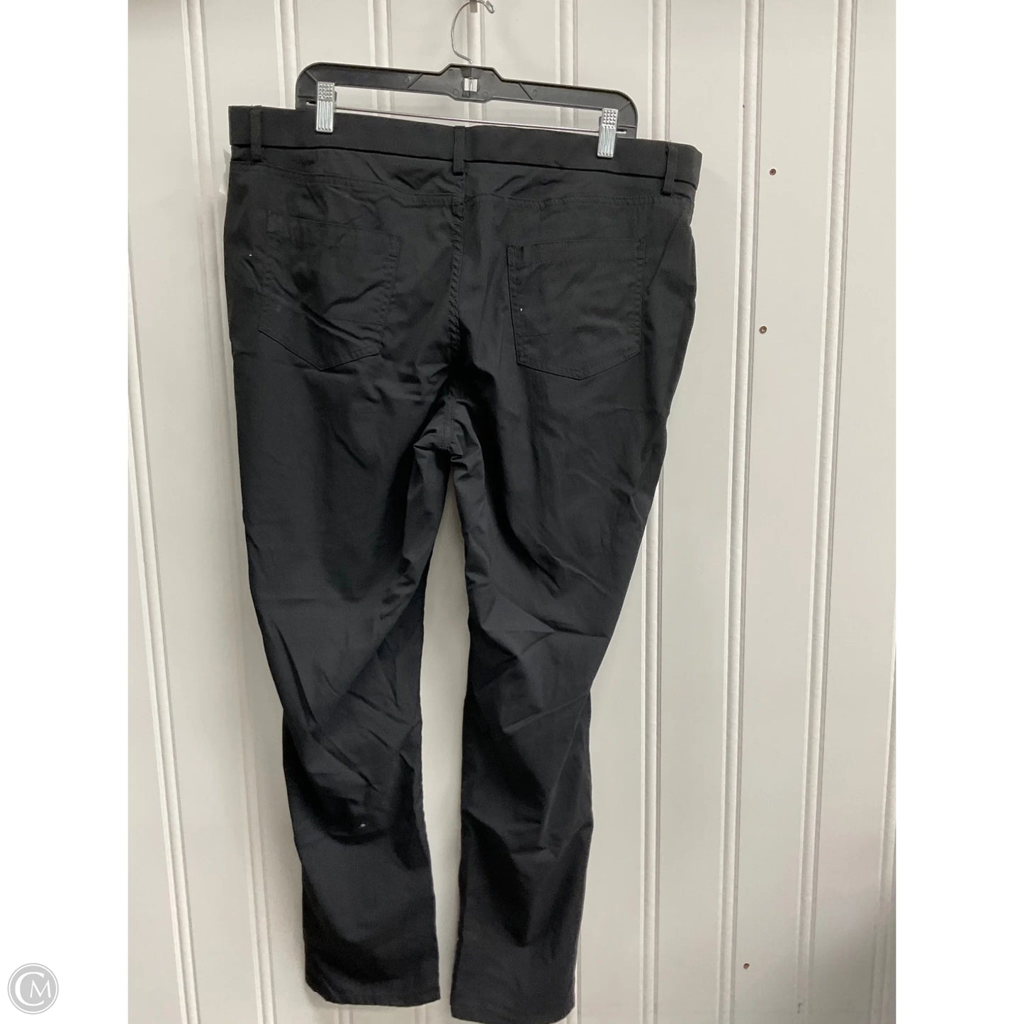 Athletic Pants By Cintas In Black, Size: 16