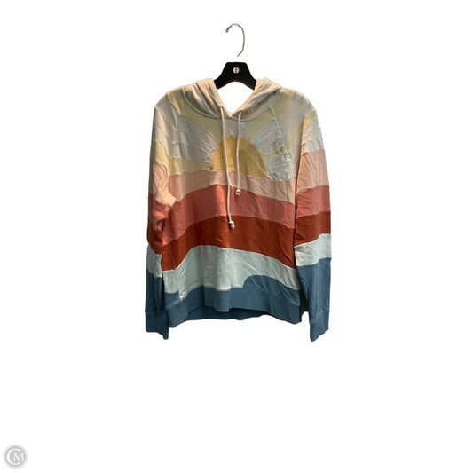 Sweatshirt Hoodie By Faherty In Multi-colored, Size: L