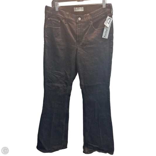 Jeans Boot Cut By Abercrombie And Fitch In Black, Size: 10p
