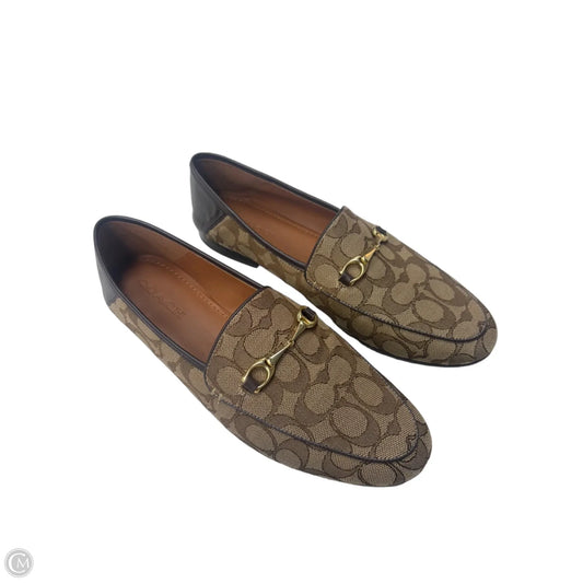 Shoes Designer By Coach In Brown, Size: 9.5