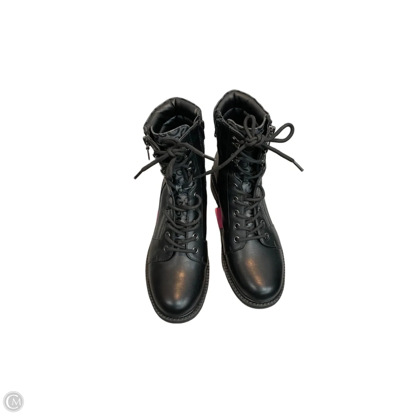 Boots Combat By Guess In Black, Size: 8