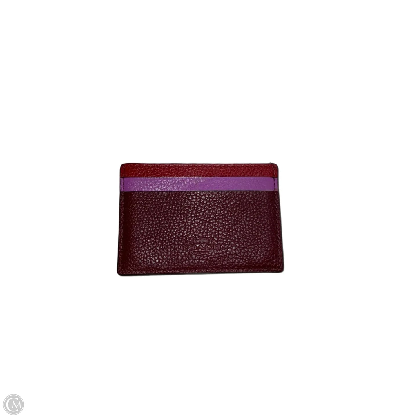 Id/card Holder Designer By Coach, Size: Small