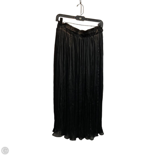 Skirt Maxi By Topshop In Black, Size: 10
