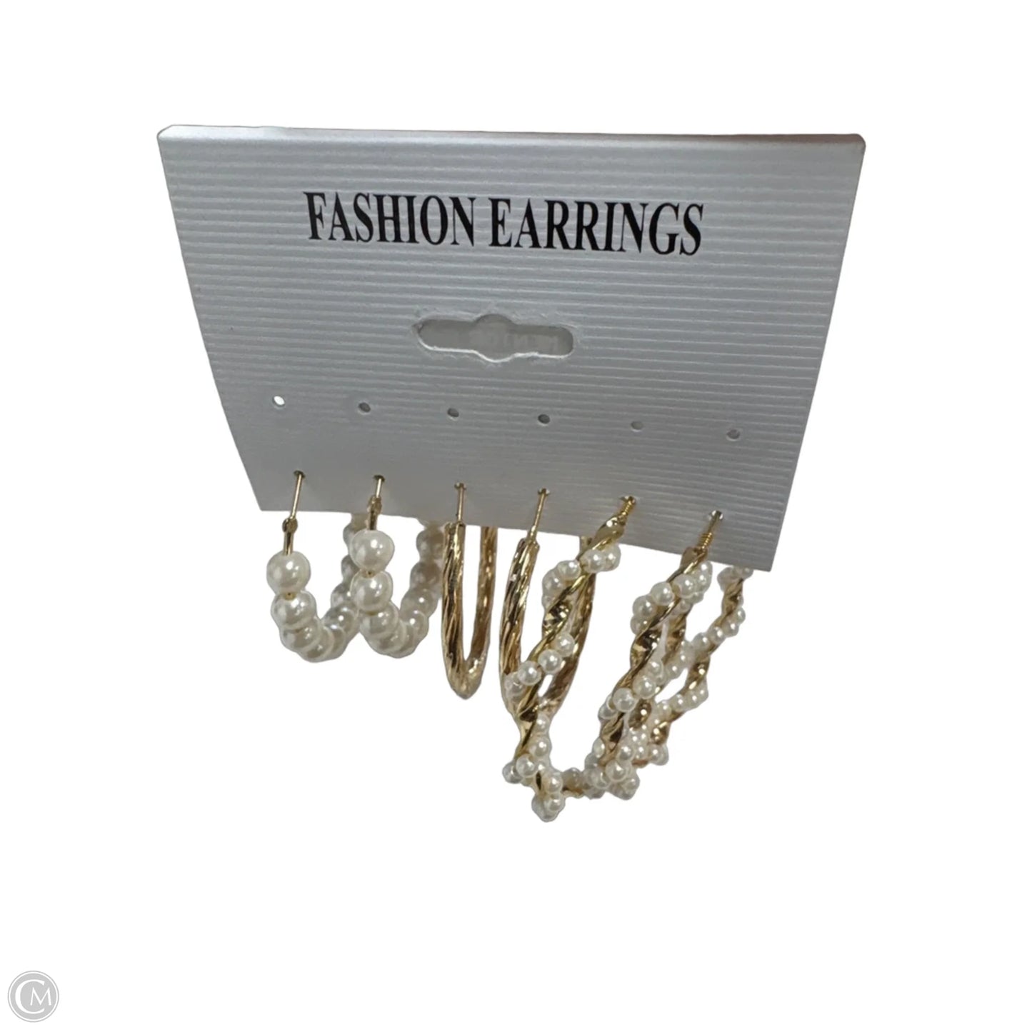 Earrings Hoop By Clothes Mentor, Size: 06 Piece Set
